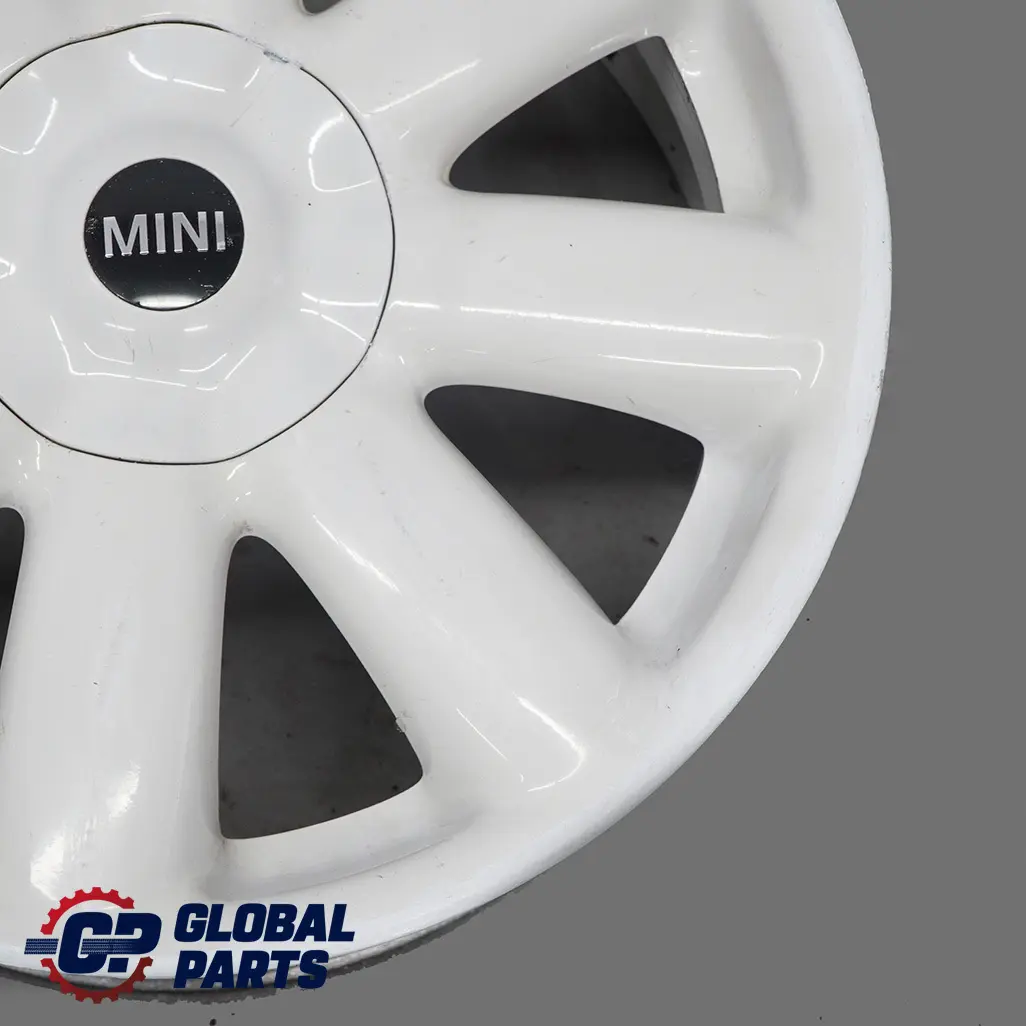 Weiß Alu Felge Alufelge 17" 7J ET:48Crown Spoke 104 676941 für Mini Cooper R50 R56 mit Teilenummer 6769412 Mini Cooper R50 R56 Weiß Alu Felge Alufelge 17" 7J ET:48Crown Spoke 104 676941 - SKU 6769412-3 - Teilenummer 6769412