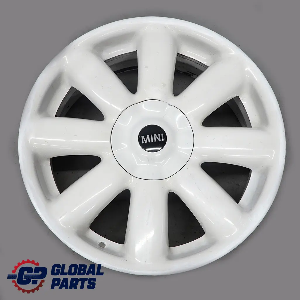 White Wheel Alloy Rim 17" 7J ET:48 Crown Spoke 104 to Mini Cooper One R50 R55 R56 with Part number 6769412 Mini Cooper One R50 R55 R56 White Wheel Alloy Rim 17" 7J ET:48 Crown Spoke 104 - SKU 6769412-3 - Part number 6769412