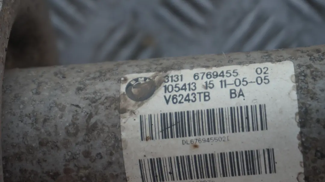 BMW 6er E64 630i N52 Stoßdämpfer Federbein vorne links Bremssattelgehäuse - SKU 6769455 - Teilenummer 6769455