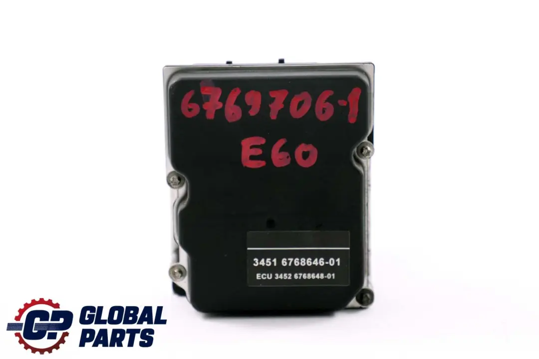 BMW E60 E61 E63 E64 DSC ABS Hydro Braking Unit Pump 6768646 6768648 - SKU 6769706-1 - Part number 6769706