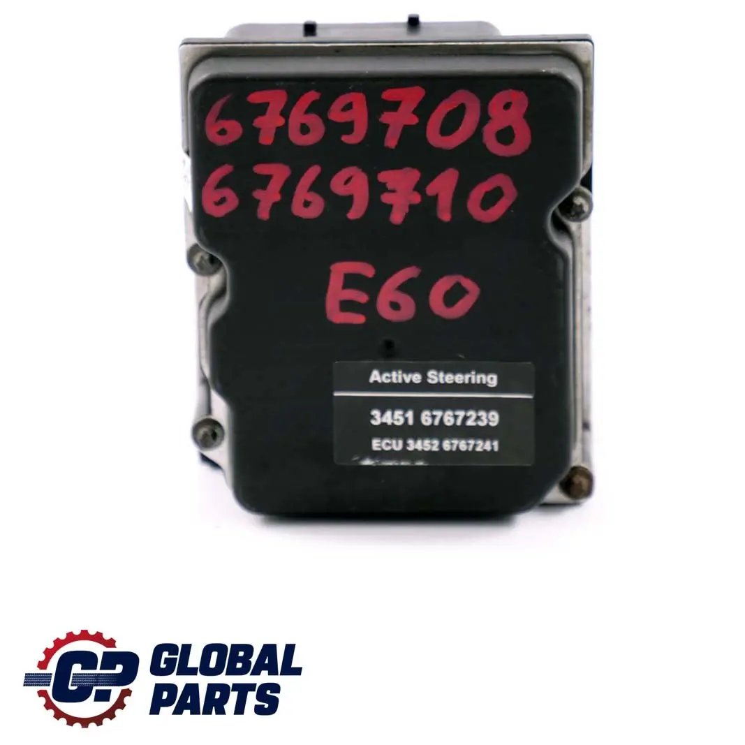 DSC ABS Hydro Hydroaggregat Unit Pump 6767239 to BMW 5 6 Series E60 E61 E63 E64 with Part number 6769708 BMW 5 6 Series E60 E61 E63 E64 DSC ABS Hydro Hydroaggregat Unit Pump 6767239 - SKU 6769708 - Part number 6769708