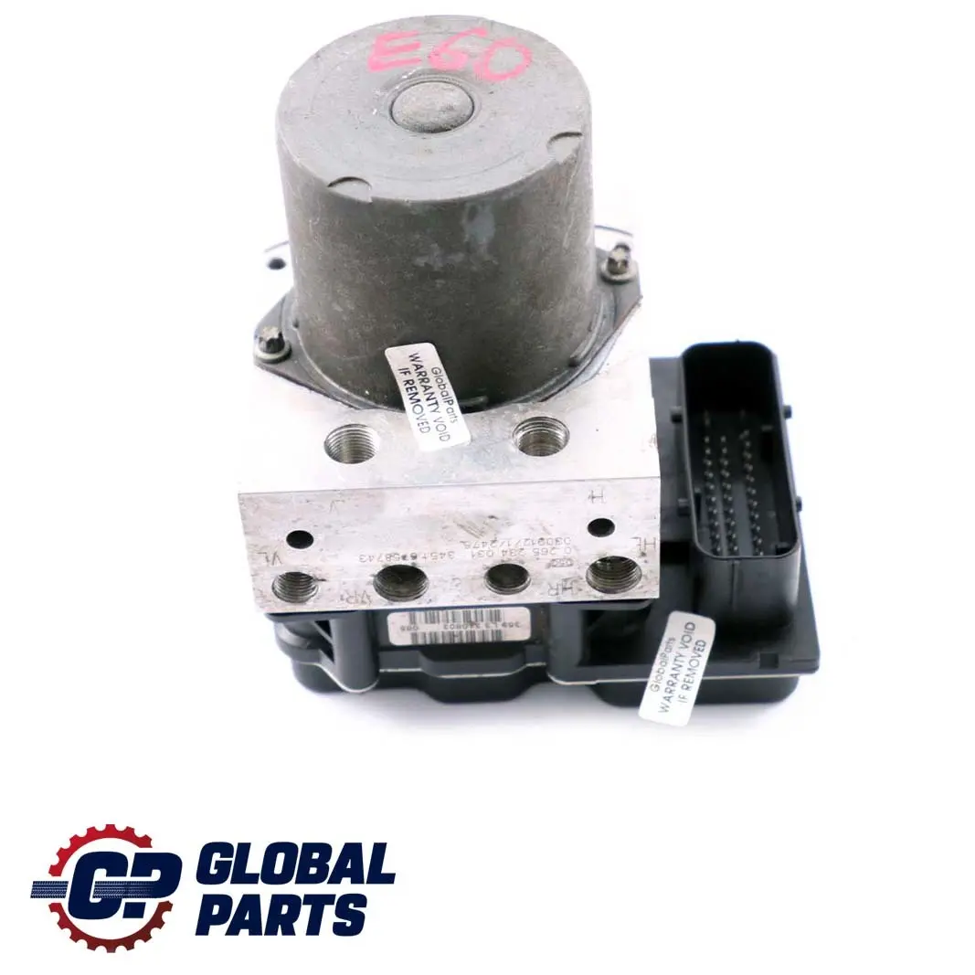BMW 5 6 er E60 E61 E63 E64 DSC ABS Steuergerät 6767239 - SKU 6769708 - Teilenummer 6769708