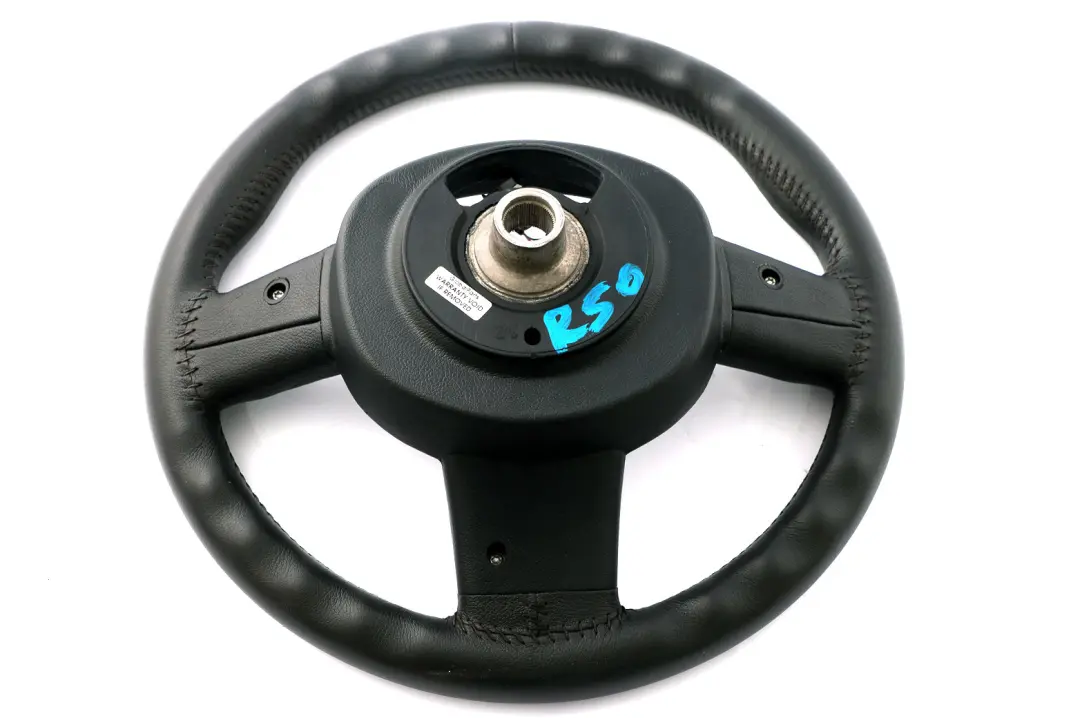 Leather Sports Multifunction Steering Wheel to BMW Mini Cooper R50 R52 R53 with Part number 6769733 BMW Mini Cooper R50 R52 R53 Leather Sports Multifunction Steering Wheel - SKU 6769733 - Part number 6769733