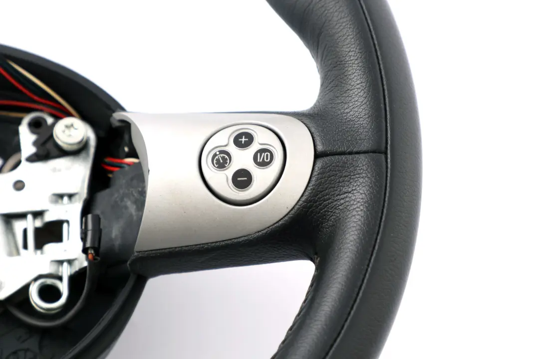 Leather Sports Multifunction Steering Wheel to BMW Mini Cooper R50 R52 R53 with Part number 6769733 BMW Mini Cooper R50 R52 R53 Leather Sports Multifunction Steering Wheel - SKU 6769733 - Part number 6769733