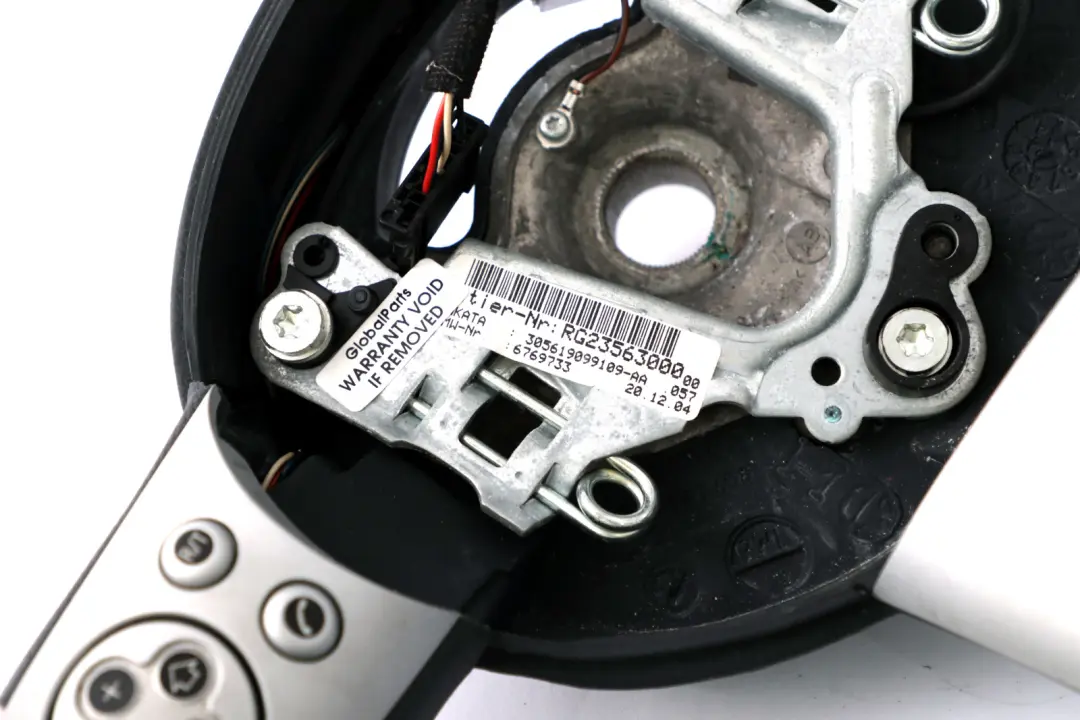 Leather Sports Multifunction Steering Wheel to BMW Mini Cooper R50 R52 R53 with Part number 6769733 BMW Mini Cooper R50 R52 R53 Leather Sports Multifunction Steering Wheel - SKU 6769733 - Part number 6769733