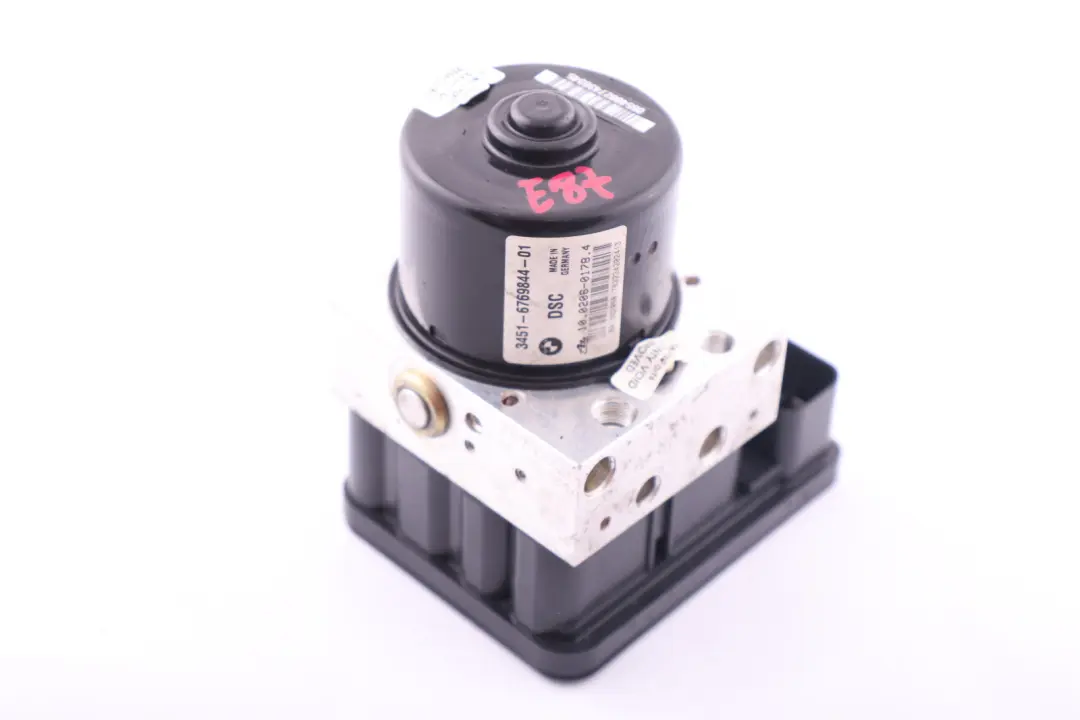 BMW E87 ABS DSC Modul Pumpe ECU Hydro Einheit 6769844 - SKU 6769845 - Teilenummer 6769844 6769845