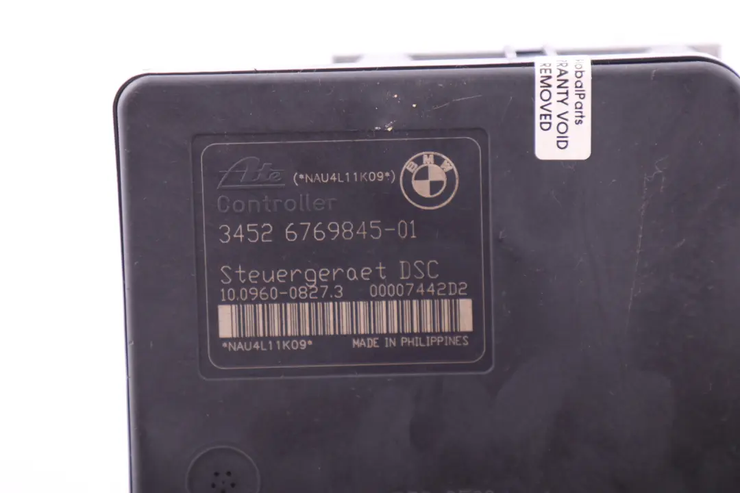 BMW E87 ABS DSC Modul Pumpe ECU Hydro Einheit 6769844 - SKU 6769845 - Teilenummer 6769844 6769845