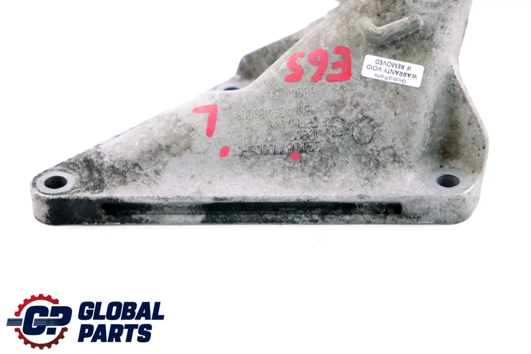 Supporting Mounting Bracket Left N/S to BMW 7 Series E65 E66 Engine with Part number 6770005 BMW 7 Series E65 E66 Engine Supporting Mounting Bracket Left N/S - SKU 6770005 - Part number 6770005