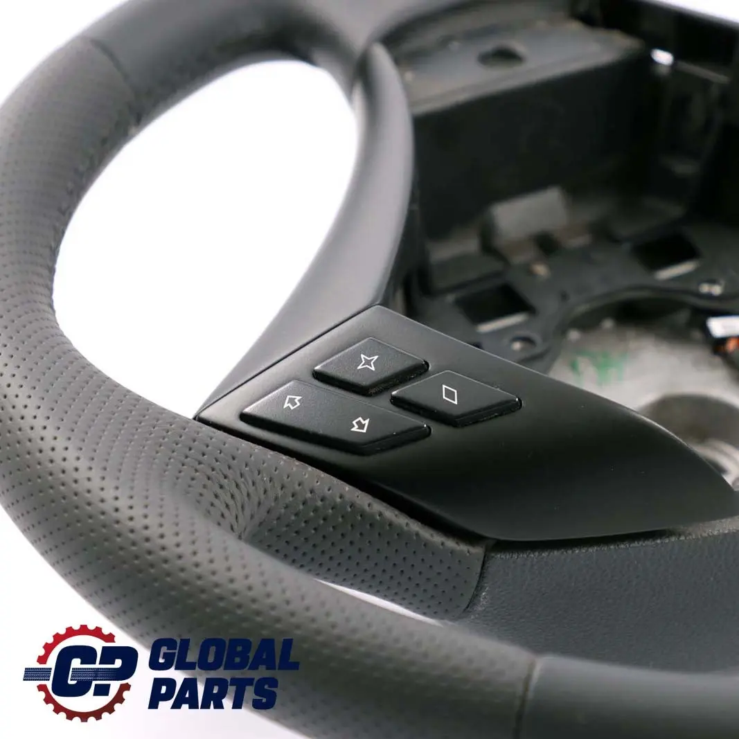 BMW 5 er E60 E61 NEU Schwarz Leder Lenkrad Lederlenkrad Schwarzes Fäden - SKU 6770075-2 - Teilenummer 6770075