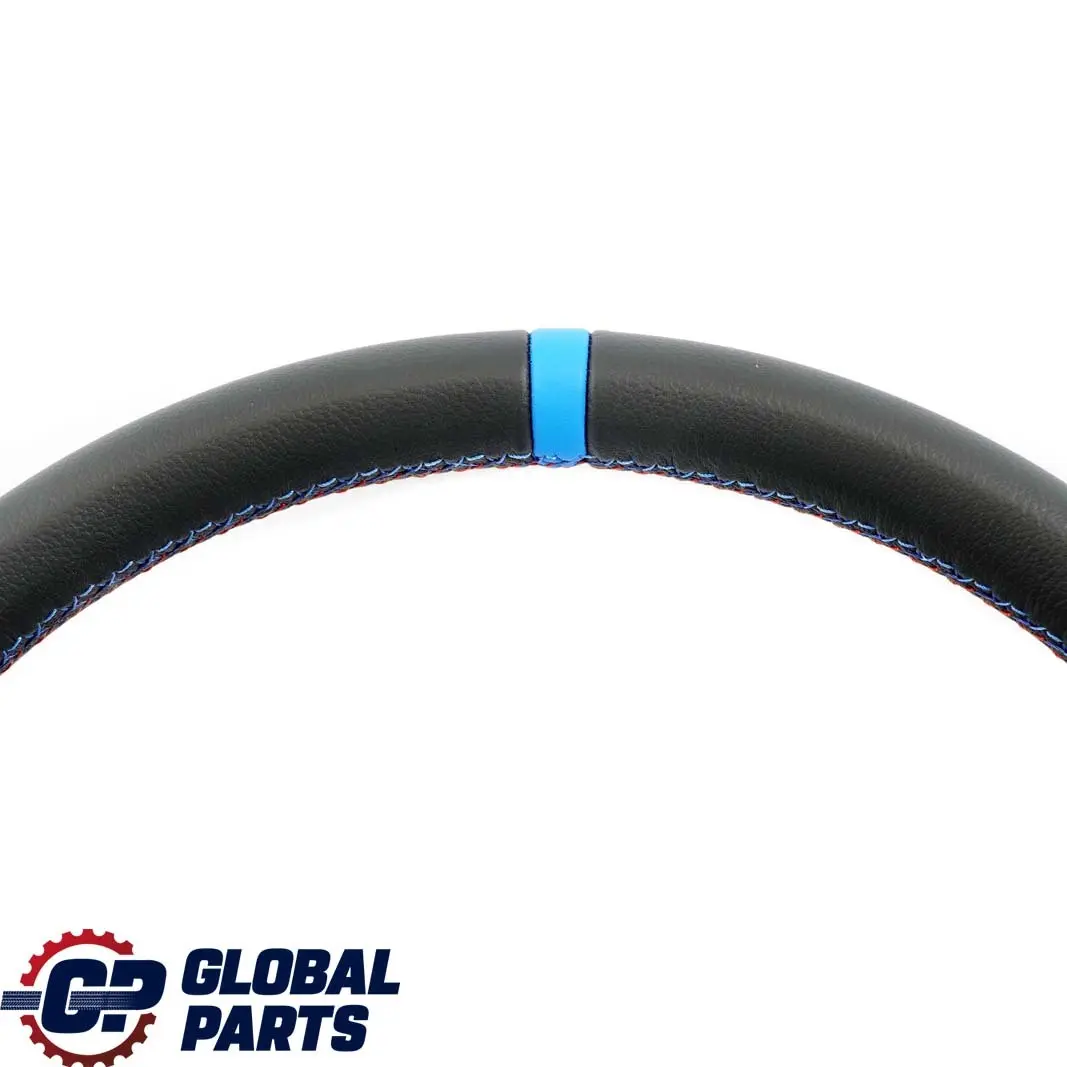 Leather / Alcantara Sport Steering Wheel 3 Spoke Tricoloured to BMW E46 NEW Black with Part number 6770416 BMW E46 NEW Black Leather / Alcantara Sport Steering Wheel 3 Spoke Tricoloured - SKU 6770416-3 - Part number 6770416