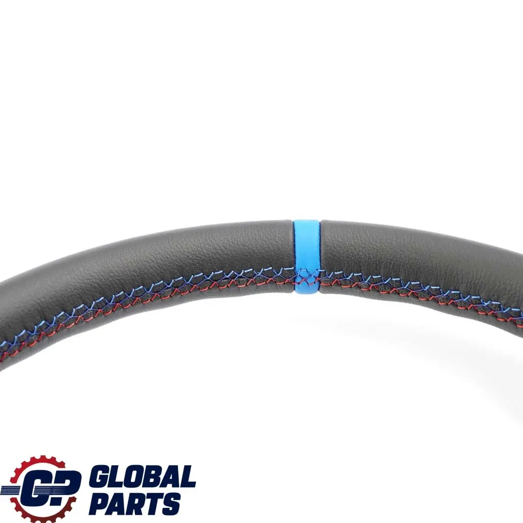BMW E46 NEW Black Leather / Alcantara Sport Steering Wheel 3 Spoke Tricoloured - SKU 6770416-3 - Part number 6770416