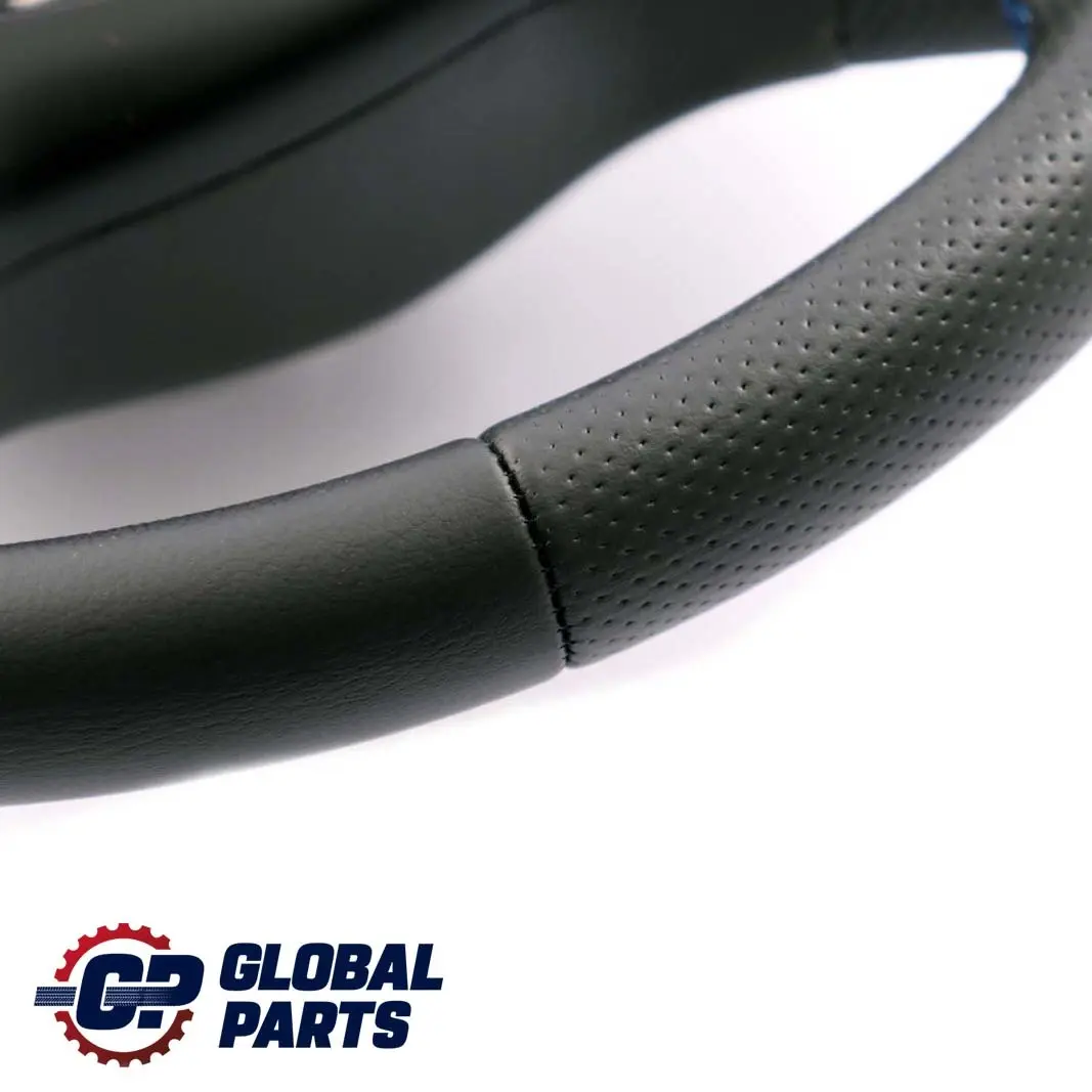 Leather Sport Steering Wheel 3 Spoke M-tricoloured threads to BMW X5 E53 NEW Black with Part number 6770422 BMW X5 E53 NEW Black Leather Sport Steering Wheel 3 Spoke M-tricoloured threads - SKU 6770422-3 - Part number 6770422