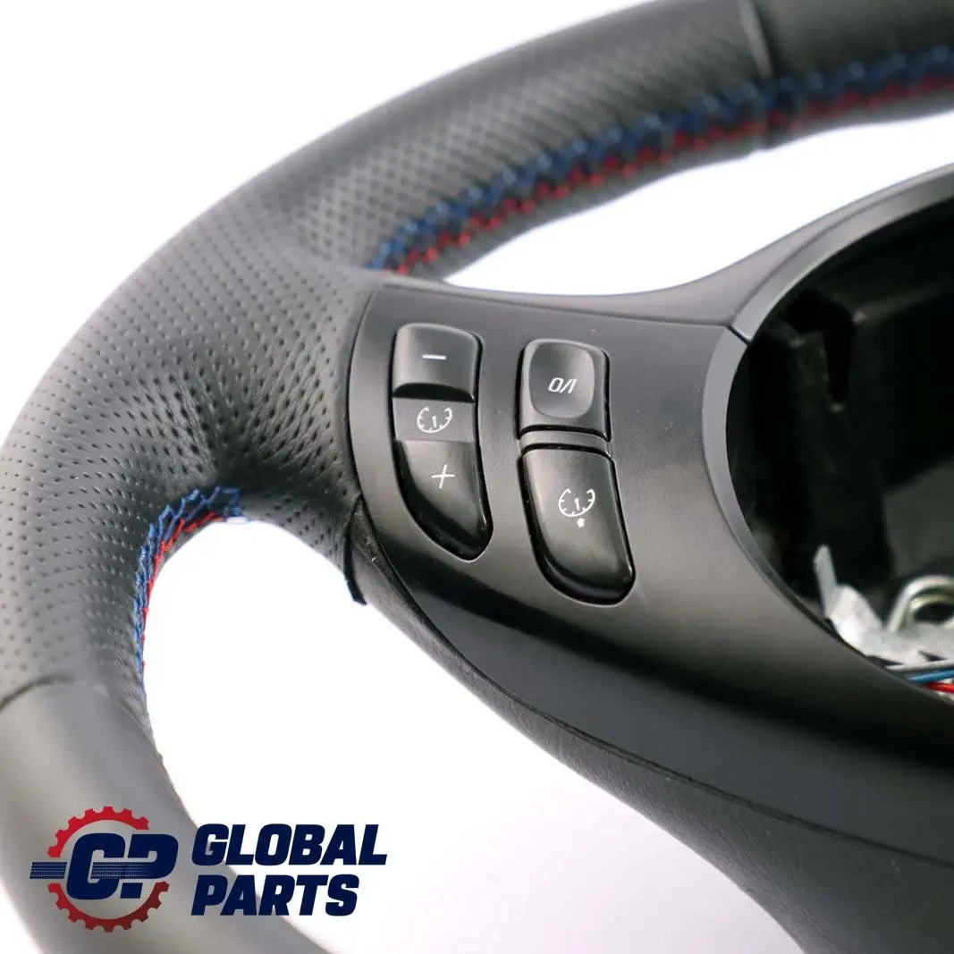 BMW X5 er E53 Sportlenkrad 3 Speichen Sport Lenkrad NEU Leder M farbige Fäden - SKU 6770422-3 - Teilenummer 6770422