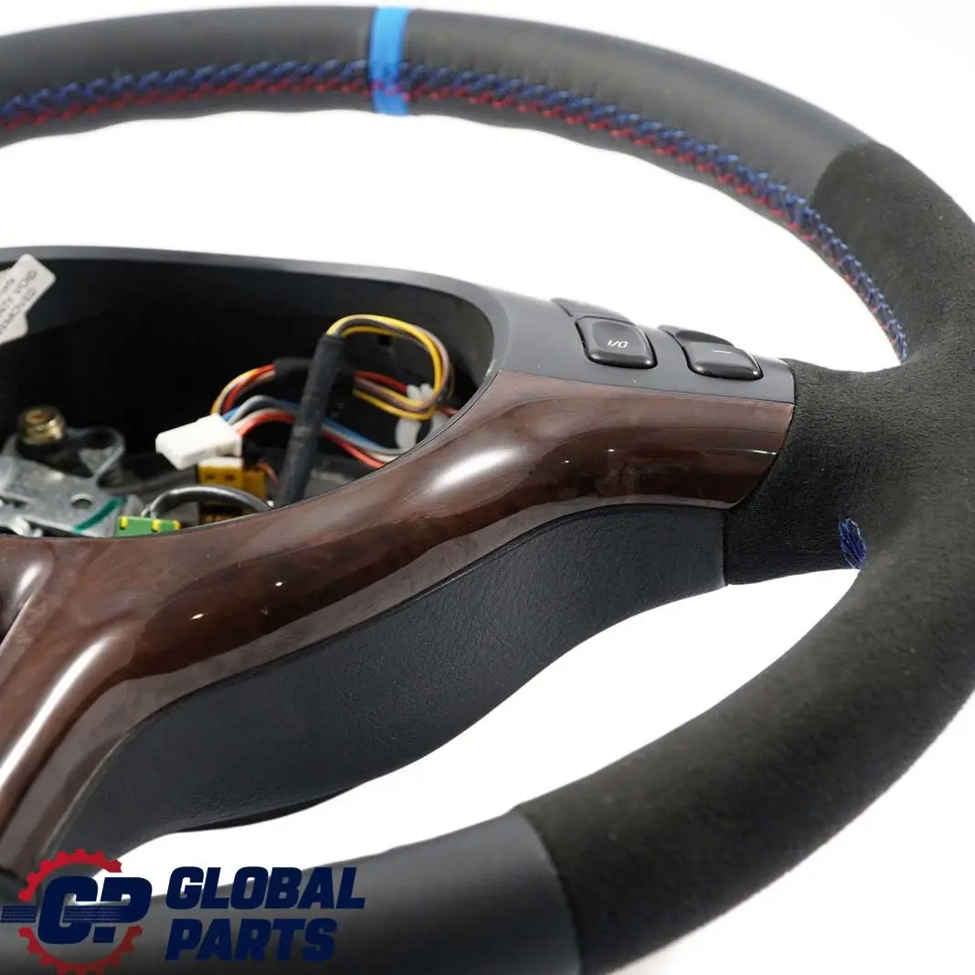 Sportlenkrad 3 Speichen NEU Leder / Alcantara M Farbige Fäden für BMW X5 er E53 mit Teilenummer 6770422 BMW X5 er E53 Sportlenkrad 3 Speichen NEU Leder / Alcantara M Farbige Fäden - SKU 6770422-4 - Teilenummer 6770422