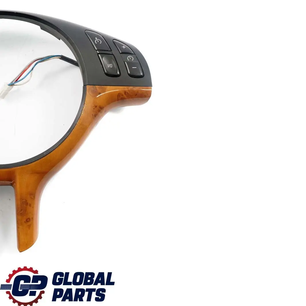 Trim Multifunction Switch Steering Wheel Pappel Hell Wood 6760580 to BMW E53 Cover with Part number 6770422 BMW E53 Cover Trim Multifunction Switch Steering Wheel Pappel Hell Wood 6760580 - SKU 6770422-5 - Part number 6770422