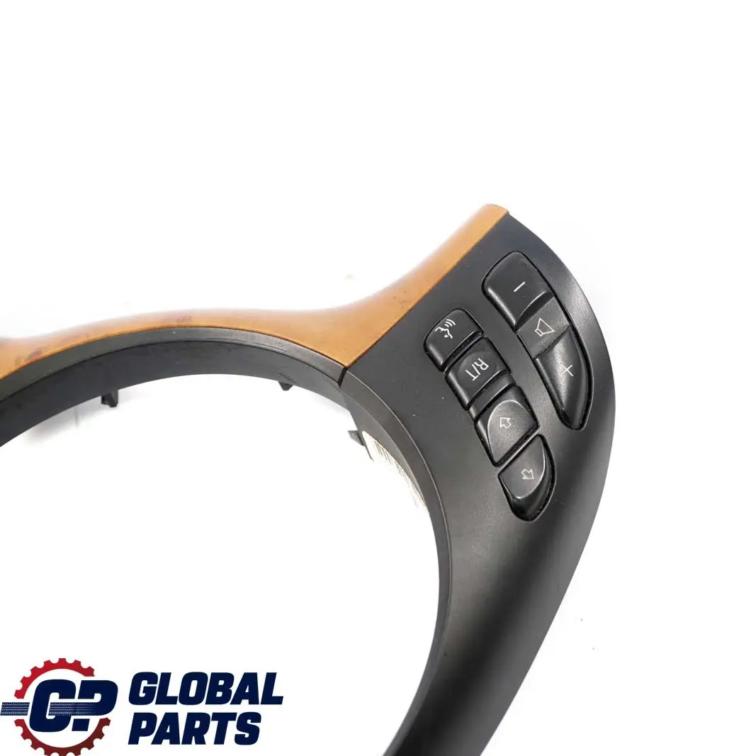 BMW E53 Cover Trim Multifunction Switch Steering Wheel Pappel Hell Wood 6760580 - SKU 6770422-5 - Part number 6770422