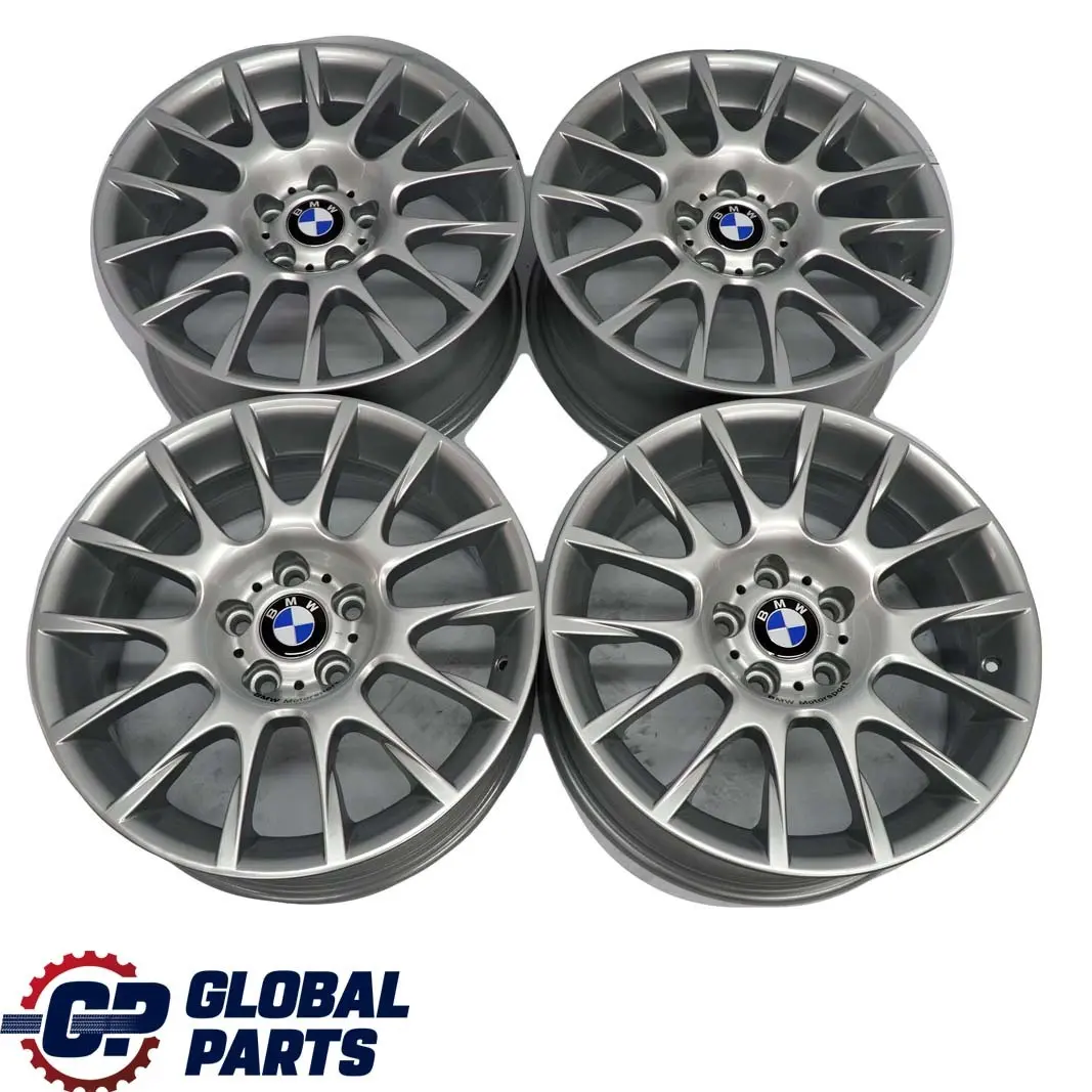 BMW E90 Complete Set 4x Alloy Wheel Rim 18" Motorsport Radial Spoke 216 6770464