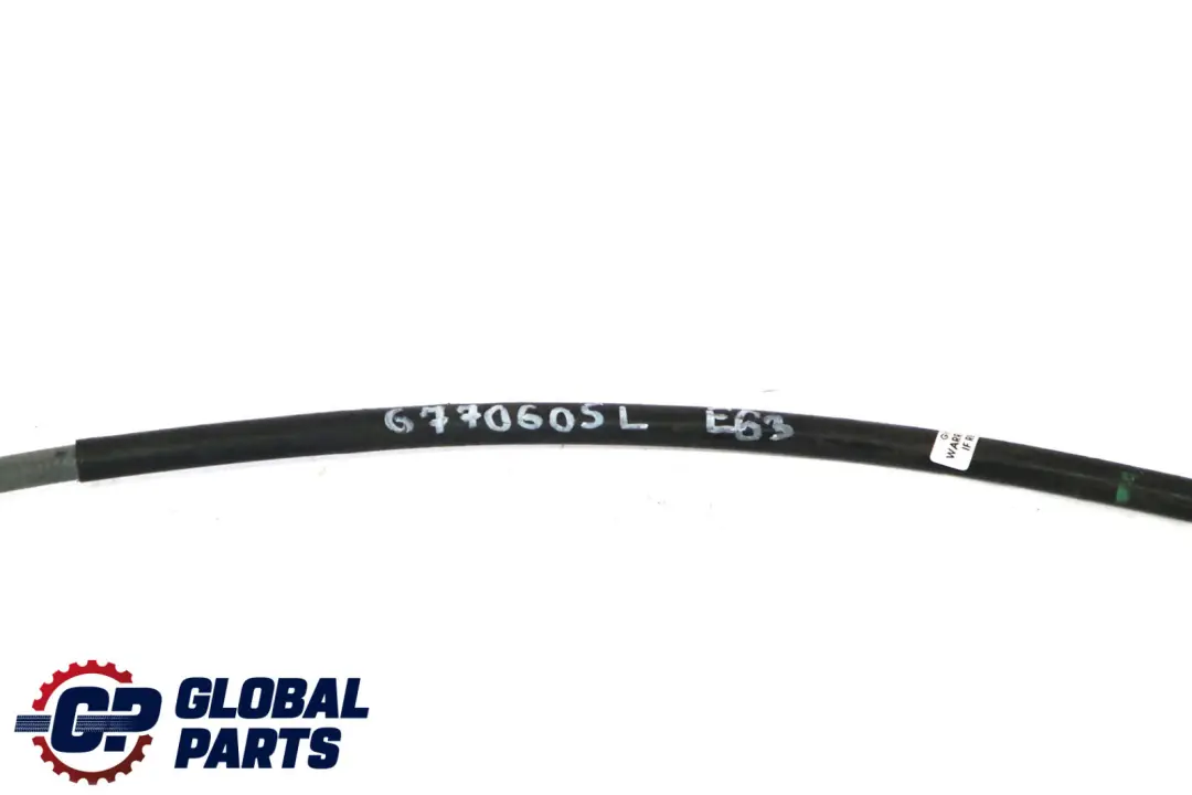 Handbrake Bowden Cable Left N/S to BMW 6 Series E63 E64 with Part number 6770605 BMW 6 Series E63 E64 Handbrake Bowden Cable Left N/S - SKU 6770605 - Part number 6770605