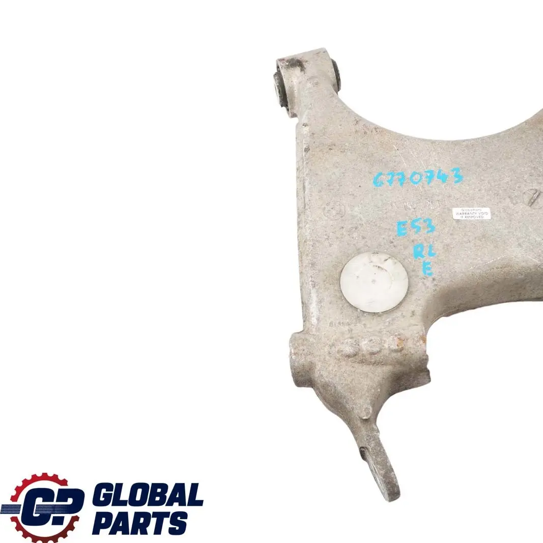 Trasero Izquierdo Soporte De Eje De Pieza Giratoria para BMW E53 con número de pieza 6770743 BMW E53 Trasero Izquierdo Soporte De Eje De Pieza Giratoria - SKU 6770743 - Número de pieza 6770743