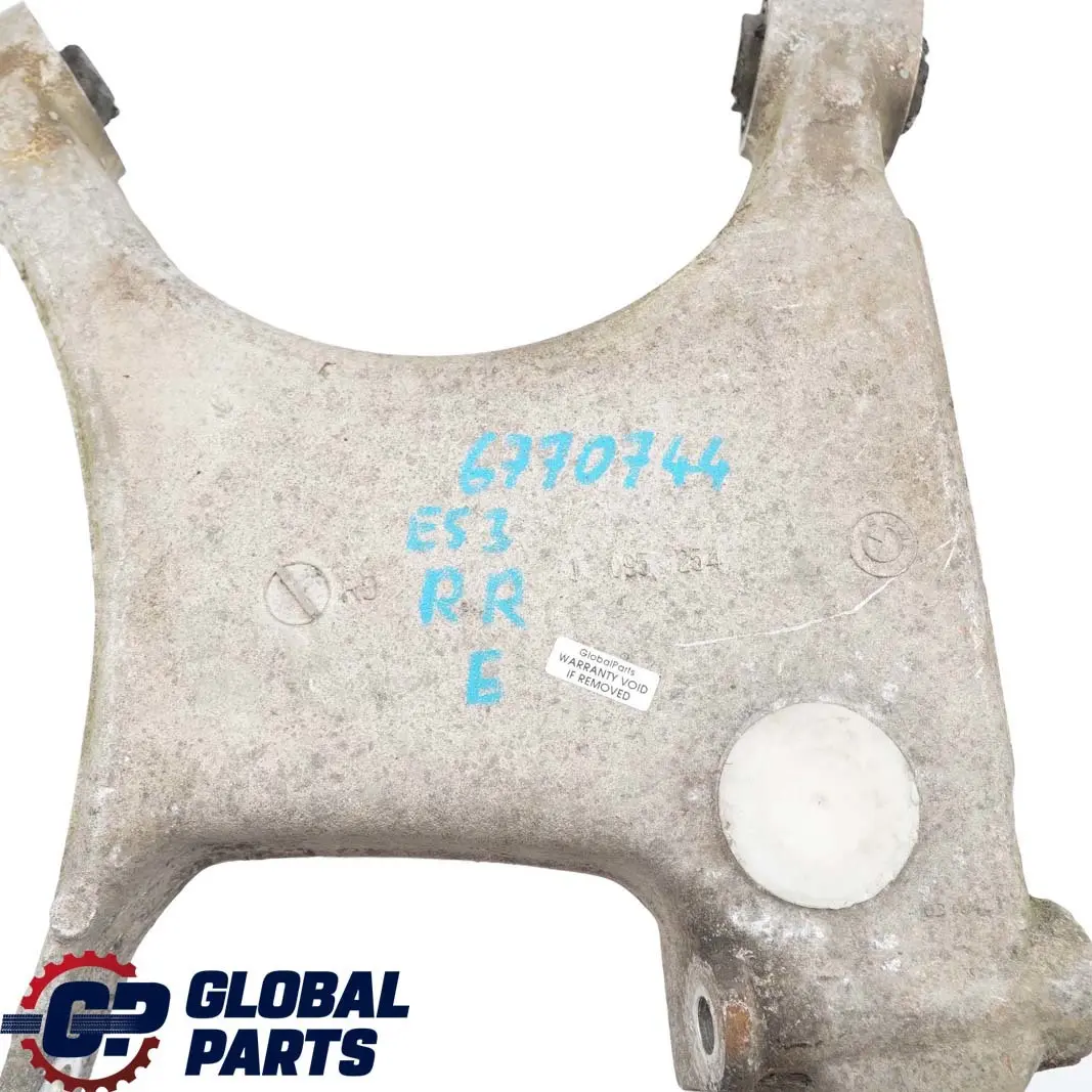 Trasera Derecha Soporte Rueda De Oscilacion Parte Del Eje para BMW E53 con número de pieza 6770744 BMW E53 Trasera Derecha Soporte Rueda De Oscilacion Parte Del Eje - SKU 6770744 - Número de pieza 6770744