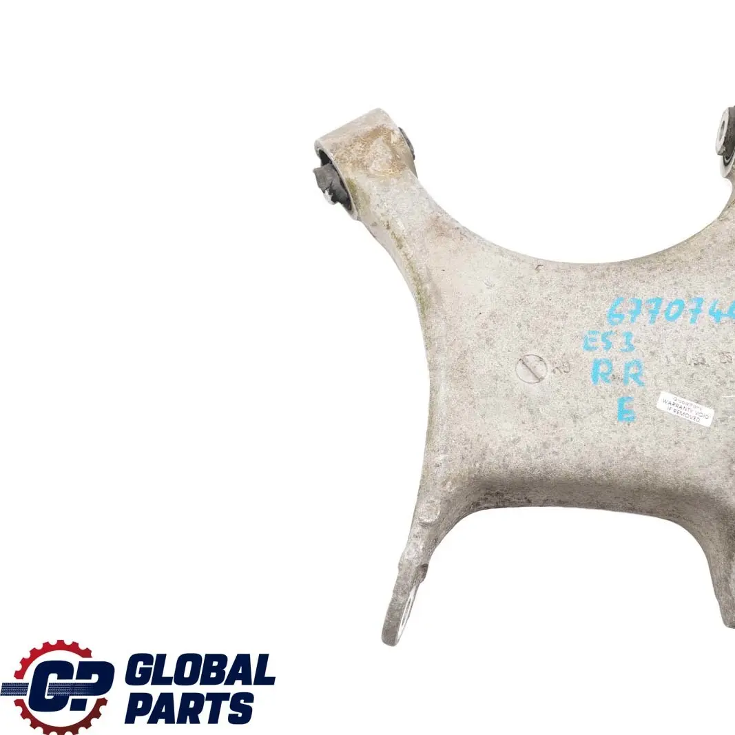 Right O/S Wheel Carrier Swing Part Axle Support to BMW X5 E53 Rear with Part number 6770744 BMW X5 E53 Rear Right O/S Wheel Carrier Swing Part Axle Support - SKU 6770744 - Part number 6770744