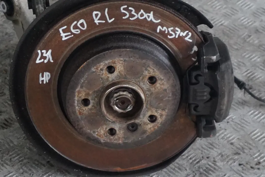 M57N2 231PS Radträger Hinten Links Schwenklager für BMW 5 E60 530d mit Teilenummer 6770905 BMW 5 E60 530d M57N2 231PS Radträger Hinten Links Schwenklager - SKU 6770905-14 - Teilenummer 6770905