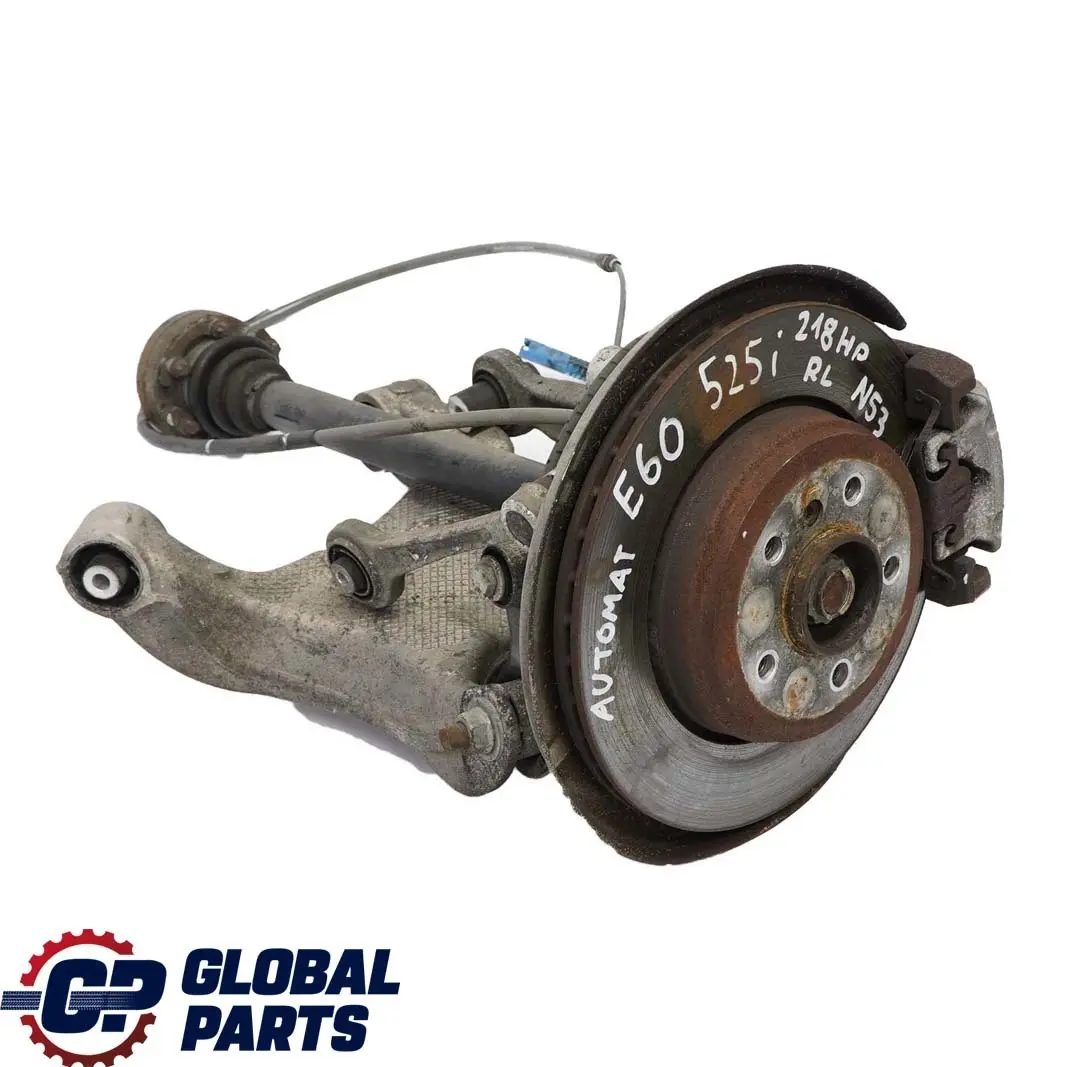 N53 Vettore Ruota Posteriore SX Cuscinetto Perno Pinza per BMW E60 LCI 525i con numero di parte 6770905 BMW E60 LCI 525i N53 Vettore Ruota Posteriore SX Cuscinetto Perno Pinza - SKU 6770905-16 - Numero di parte 6770905