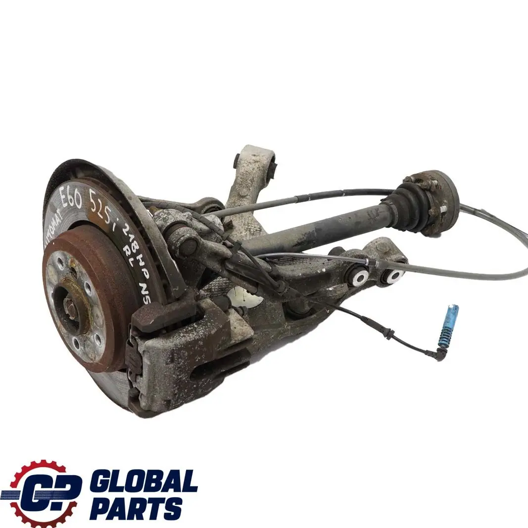 N53 Trasero Izquierdo Cubo Pierna Portador Pinza Disco Freno para BMW E60 LCI 525i con número de pieza 6770905 BMW E60 LCI 525i N53 Trasero Izquierdo Cubo Pierna Portador Pinza Disco Freno - SKU 6770905-16 - Número de pieza 6770905