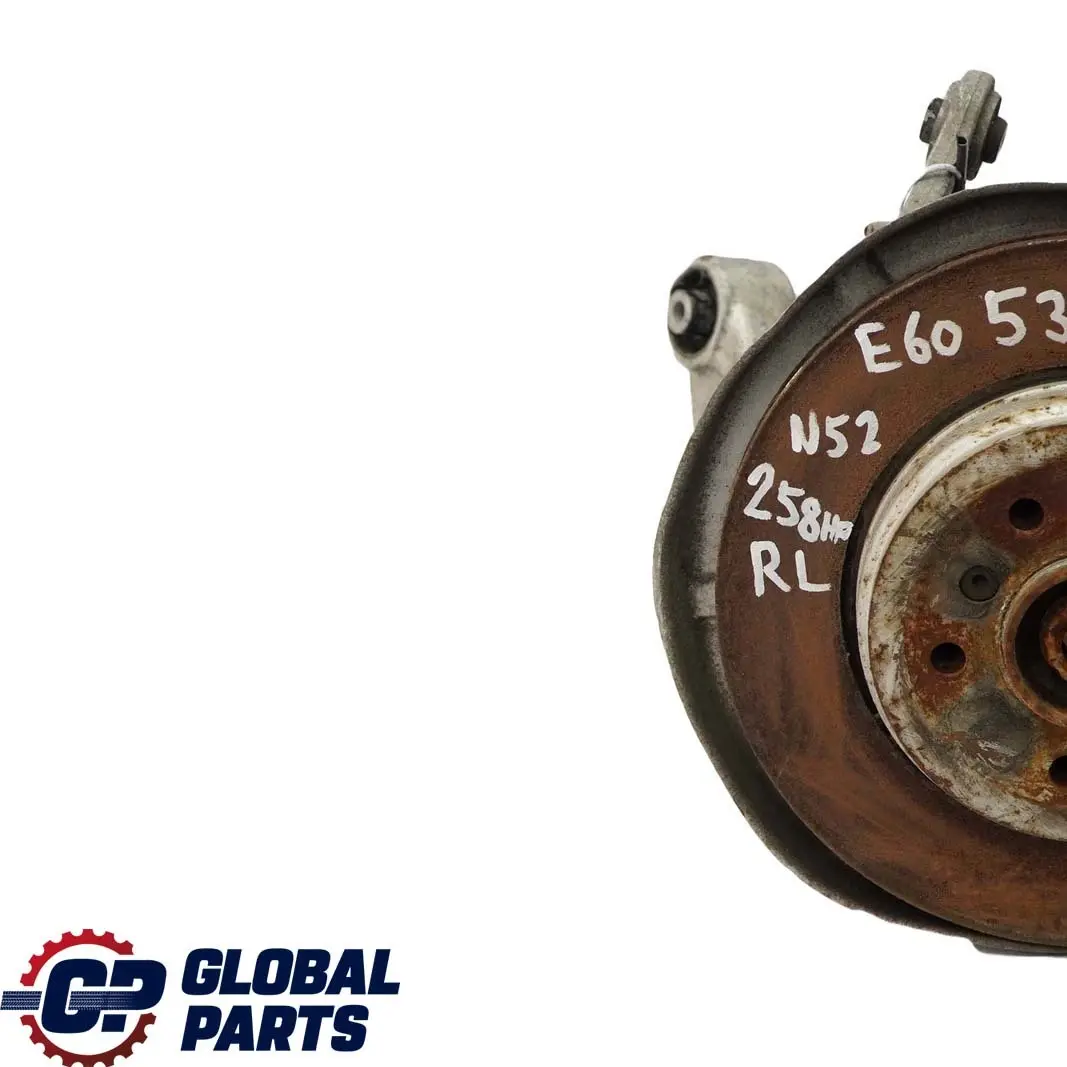 BMW E60 530i N52 Trasero Izquierdo Cubo Pierna Portador Pinza De Disco De Freno - SKU 6770905-17 - Número de pieza 6770905