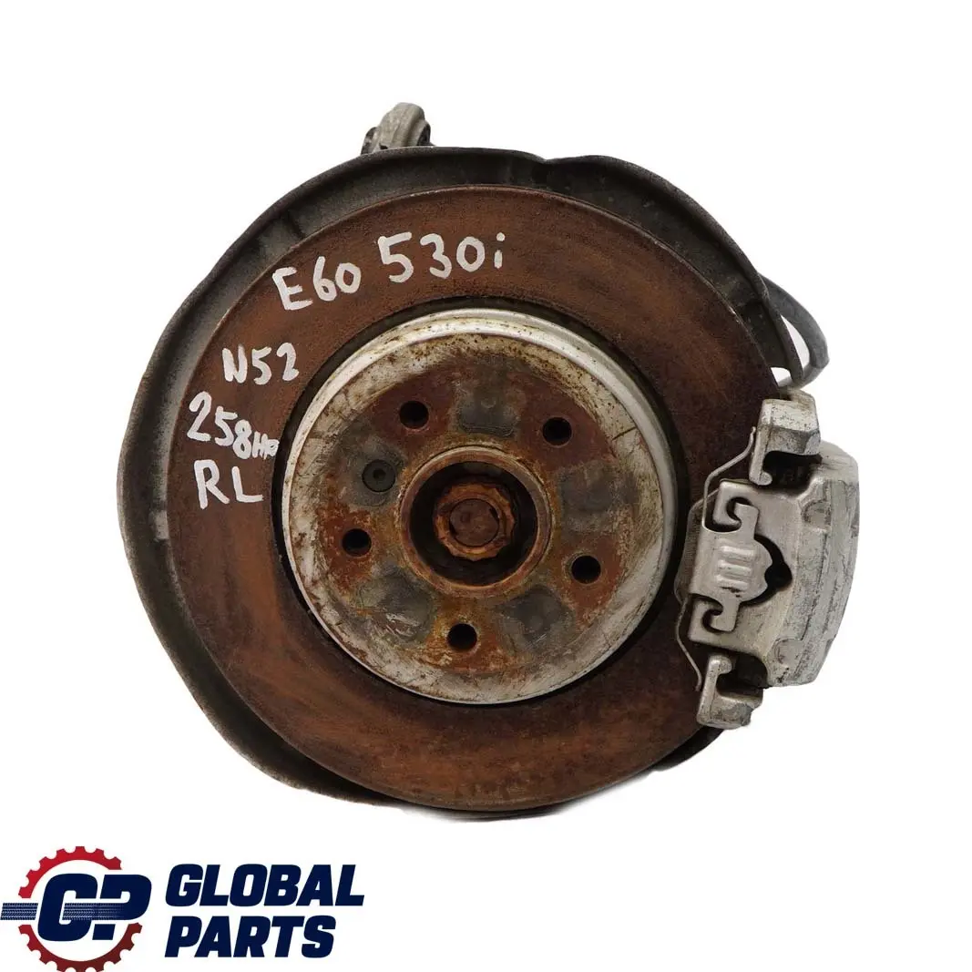 N52 Zwrotnica piasta lewy tył 258HP do BMW E60 530i o numerze 6770905 BMW E60 530i N52 Zwrotnica piasta lewy tył 258HP - SKU 6770905-17 - Numer Części 6770905