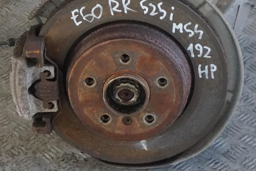 BMW 5 Reihe E60 525i M54 Federbein Radträger Hinten Rechts Schwenklager - SKU 6770906-12 - Teilenummer 6770906