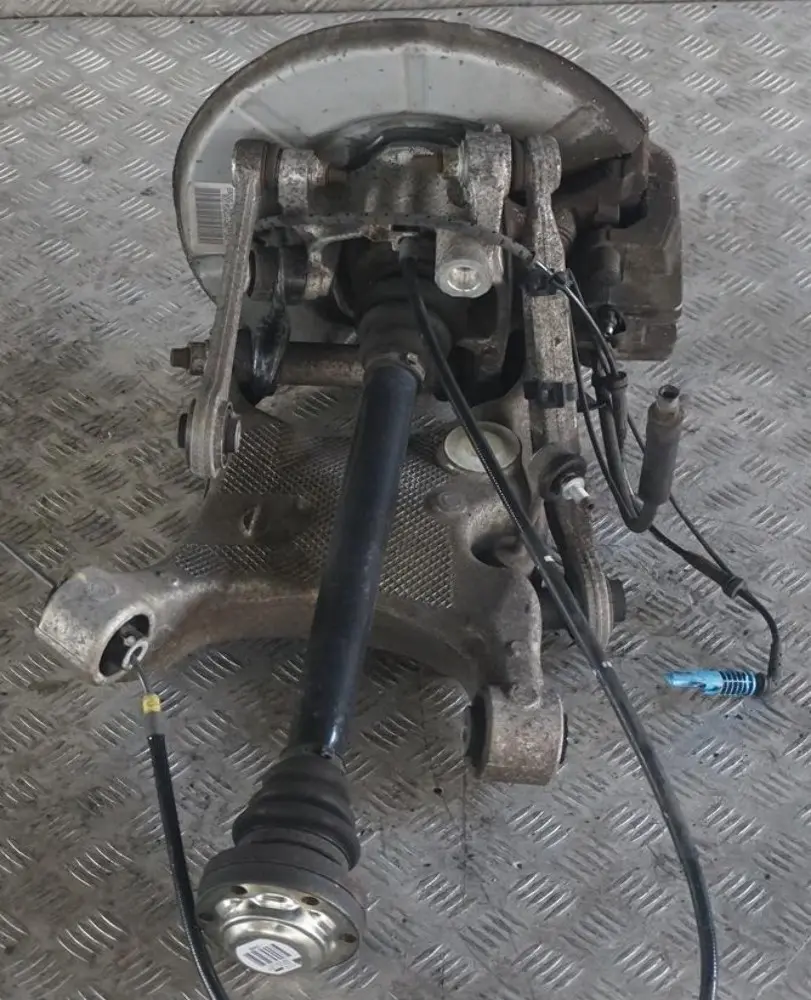 *BMW 5 E60 520d M47N2 Schwenklager Radträger Bremssattel Hinten Rechts für mit Teilenummer 6770906 *BMW 5 E60 520d M47N2 Schwenklager Radträger Bremssattel Hinten Rechts - SKU 6770906-14 - Teilenummer 6770906