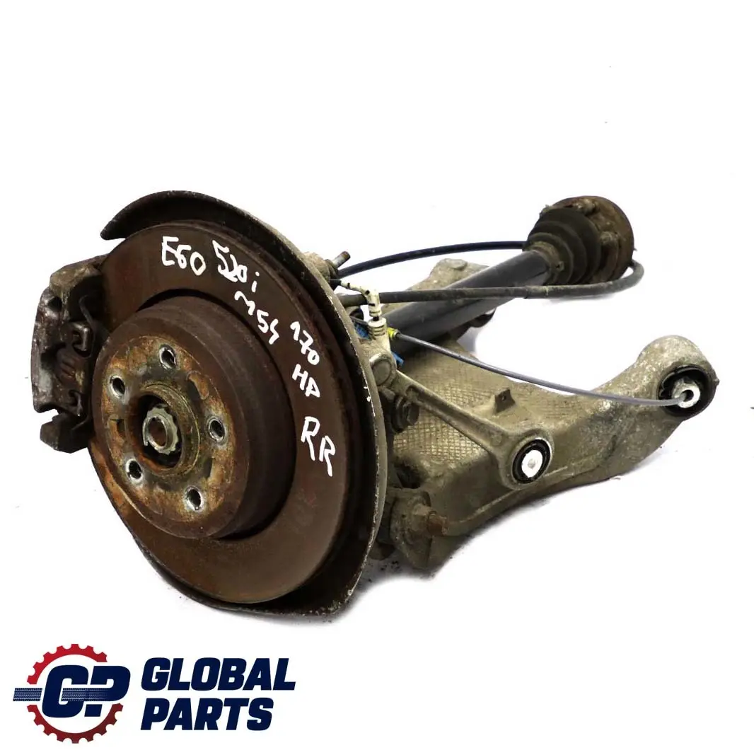 M54 Rear Right O/S Suspension Hub Leg Brake Caliper Disc to BMW 5 Series E60 520i with Part number 6770906 BMW 5 Series E60 520i M54 Rear Right O/S Suspension Hub Leg Brake Caliper Disc - SKU 6770906-16 - Part number 6770906