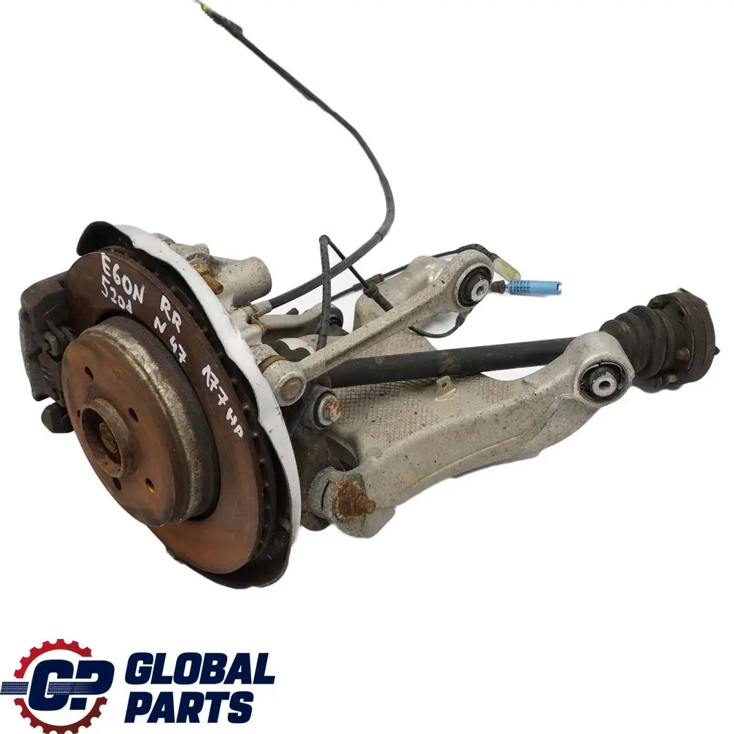 N47 Rear Right O/S Output Shaft Suspension Leg Wheel Carrier to BMW 5 E60 520d with Part number 6770906 BMW 5 E60 520d N47 Rear Right O/S Output Shaft Suspension Leg Wheel Carrier - SKU 6770906-18 - Part number 6770906