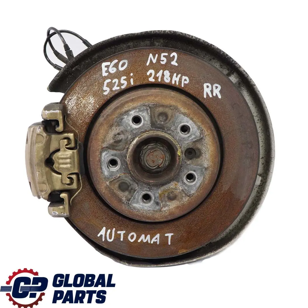 BMW 5 Series E60 525i N52 Rear Right O/S Hub Leg Carrier Brake Disc Caliper - SKU 6770906-19 - Part number 6770906