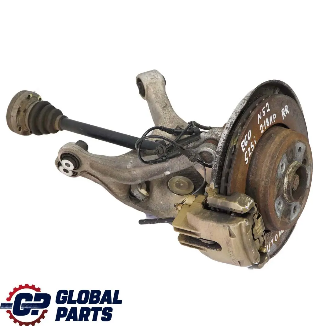 N52 Rear Right O/S Hub Leg Carrier Brake Disc Caliper to BMW 5 Series E60 525i with Part number 6770906 BMW 5 Series E60 525i N52 Rear Right O/S Hub Leg Carrier Brake Disc Caliper - SKU 6770906-19 - Part number 6770906