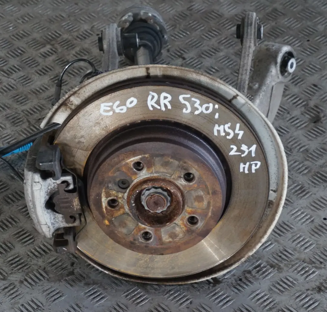 BMW 5 Reihe E60 530i M54 Federbein Radträger Hinten Rechts Schwenklager - SKU 6770906-5 - Teilenummer 6770906