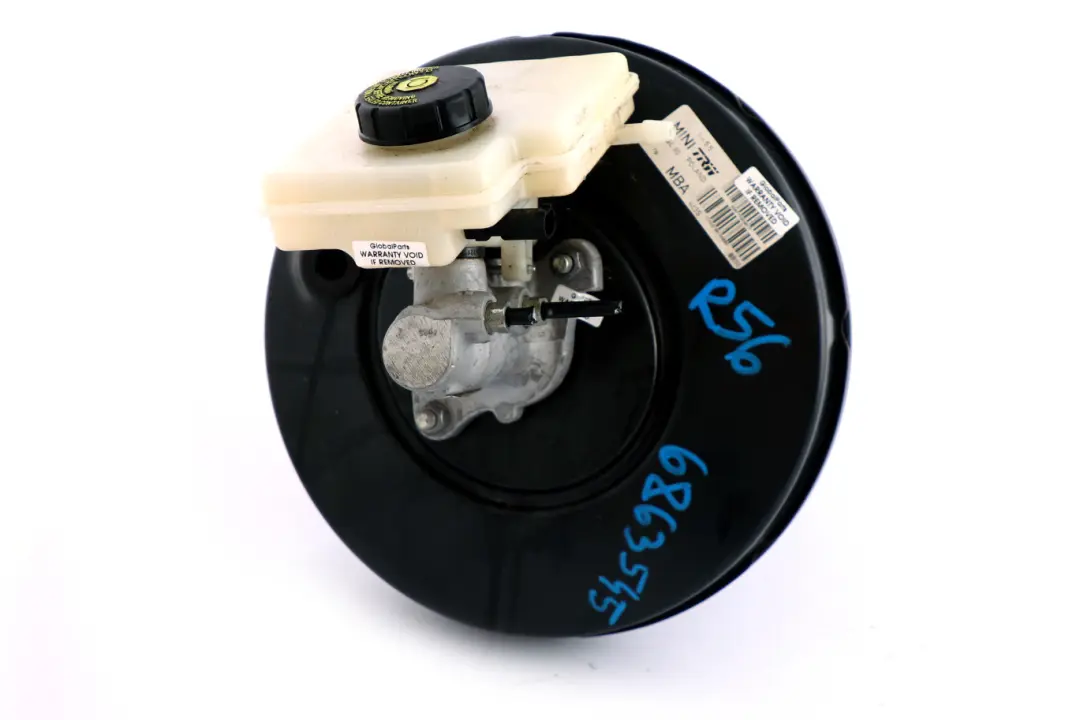 Bremsservoeinheit Hauptzylinder Ausgleichsbehälter für Mini Cooper R56 mit Teilenummer 6770909 Mini Cooper R56 Bremsservoeinheit Hauptzylinder Ausgleichsbehälter - SKU 6770909 - Teilenummer 6770909
