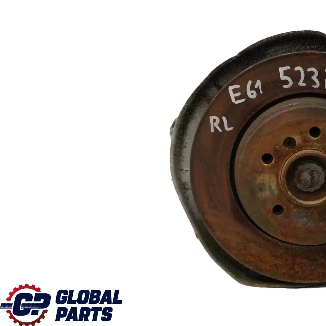 BMW 5 E61 523i N52 Eje Salida Trasero Izquierdo Suspensión Pierna Rueda Portador - SKU 6770923-7 - Número de pieza 6770923
