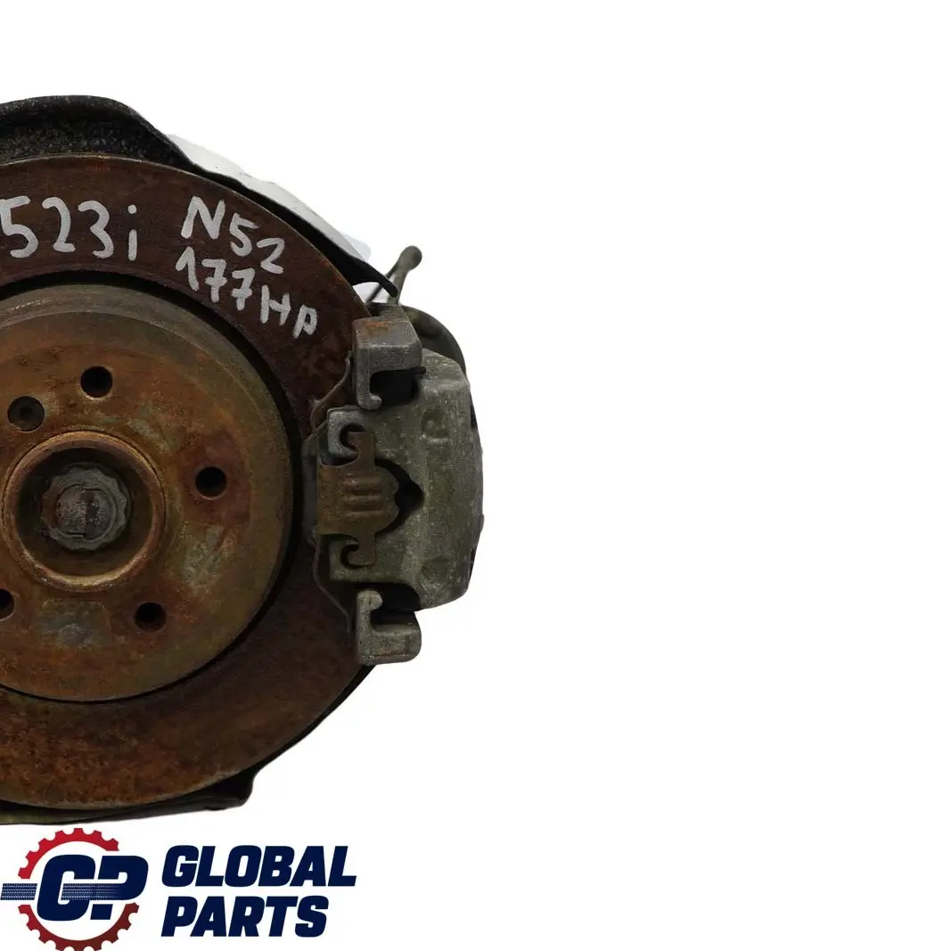 BMW 5 E61 523i N52 Eje Salida Trasero Izquierdo Suspensión Pierna Rueda Portador - SKU 6770923-7 - Número de pieza 6770923