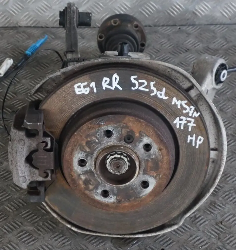 BMW 5 E61 525d M57N 177PS Set Abtriebswelle Schwenklager Hinten Rechts - SKU 6770924-1 - Teilenummer 6770924