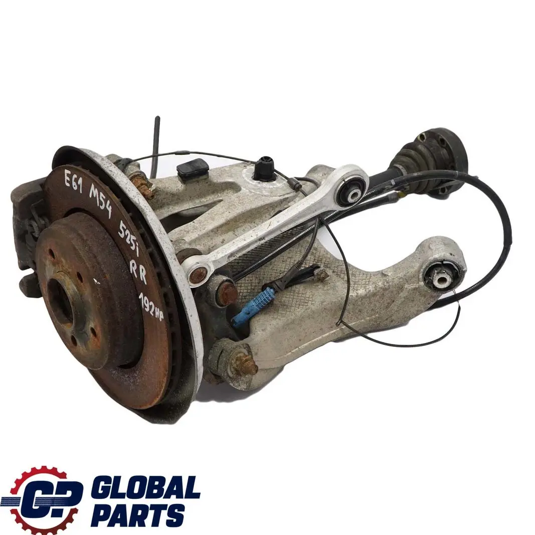BMW 5 E61 525i M54 Eje Salida Trasero Derecho Pata Suspensión Soporte Rueda - SKU 6770924-8 - Número de pieza 6770924