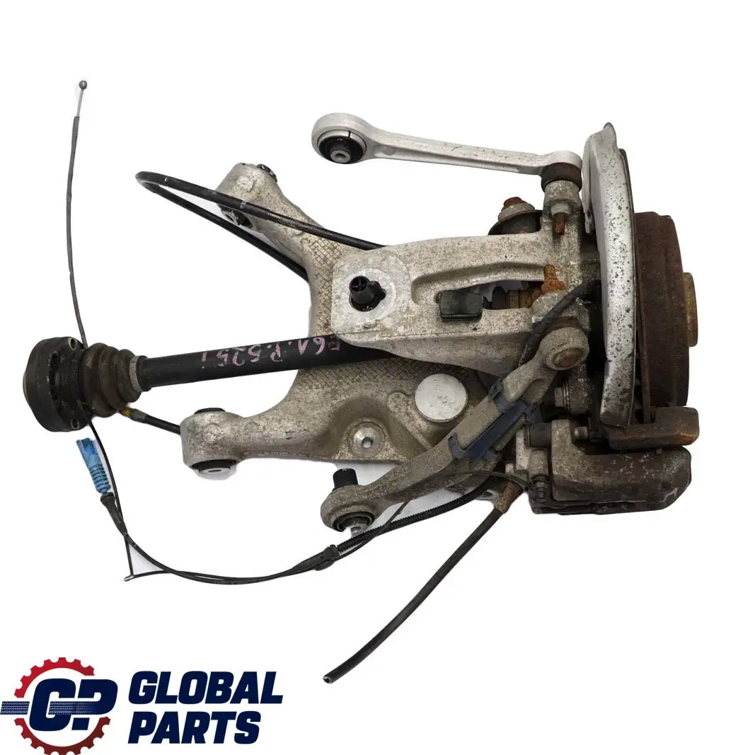 BMW 5 E61 525i M54 Eje Salida Trasero Derecho Pata Suspensión Soporte Rueda - SKU 6770924-8 - Número de pieza 6770924