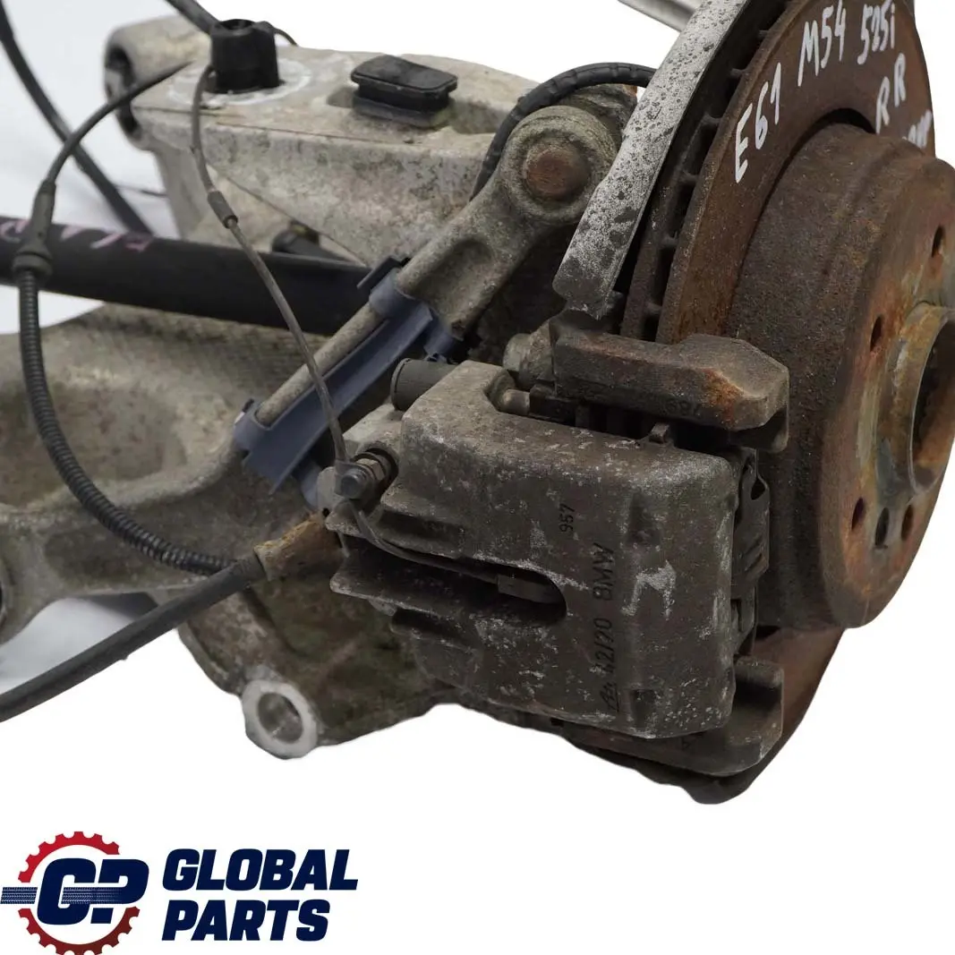 M54 Eje Salida Trasero Derecho Pata Suspensión Soporte Rueda para BMW 5 E61 525i con número de pieza 6770924 BMW 5 E61 525i M54 Eje Salida Trasero Derecho Pata Suspensión Soporte Rueda - SKU 6770924-8 - Número de pieza 6770924