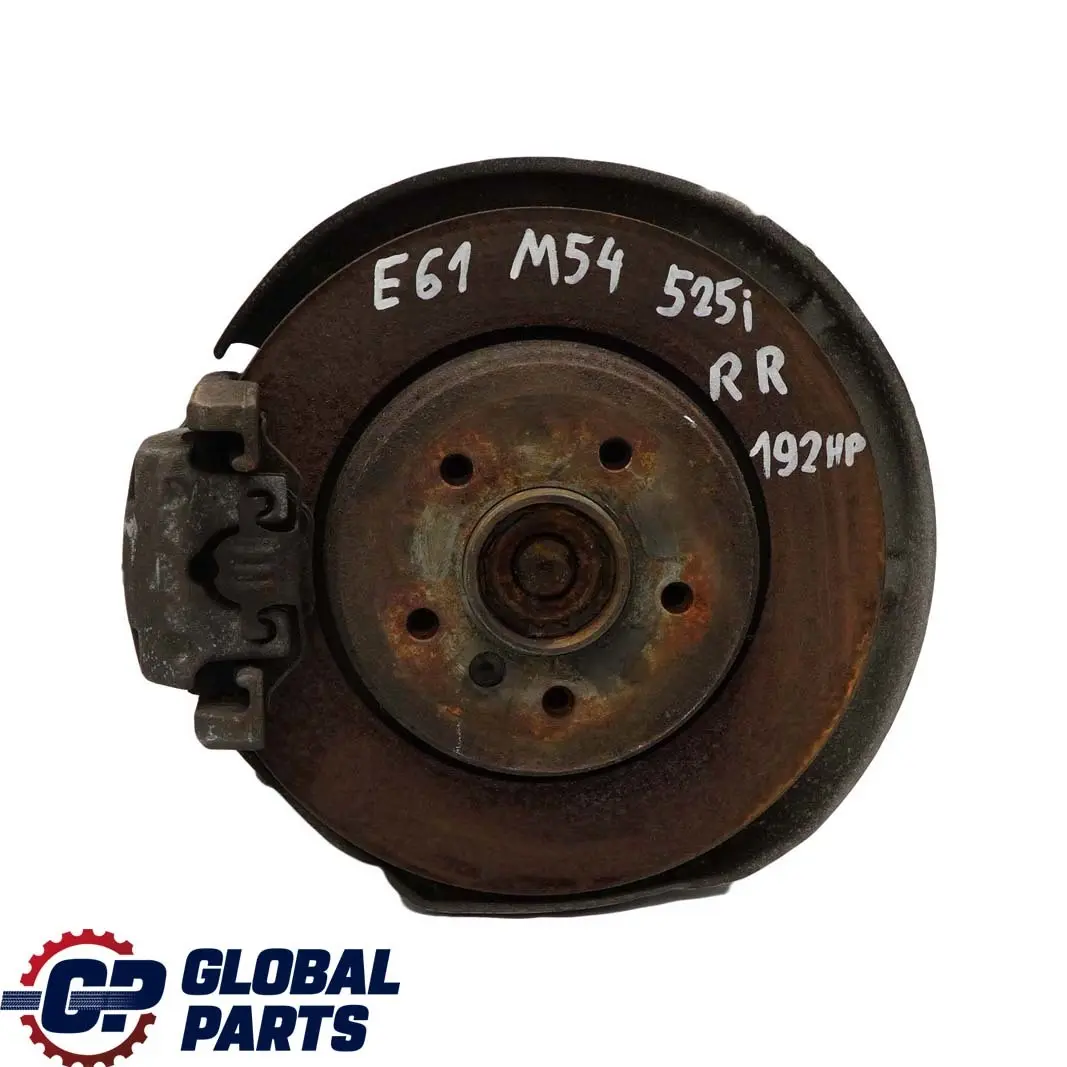 BMW 5 E61 525i M54 Eje Salida Trasero Derecho Pata Suspensión Soporte Rueda - SKU 6770924-8 - Número de pieza 6770924