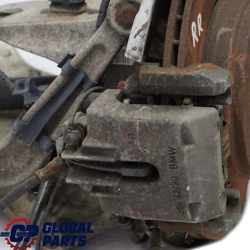 BMW 5 E61 520d M47N2 Eje Salida Trasero Derecho Suspensión Pierna Rueda Portador - SKU 6770924-9 - Número de pieza 6770924