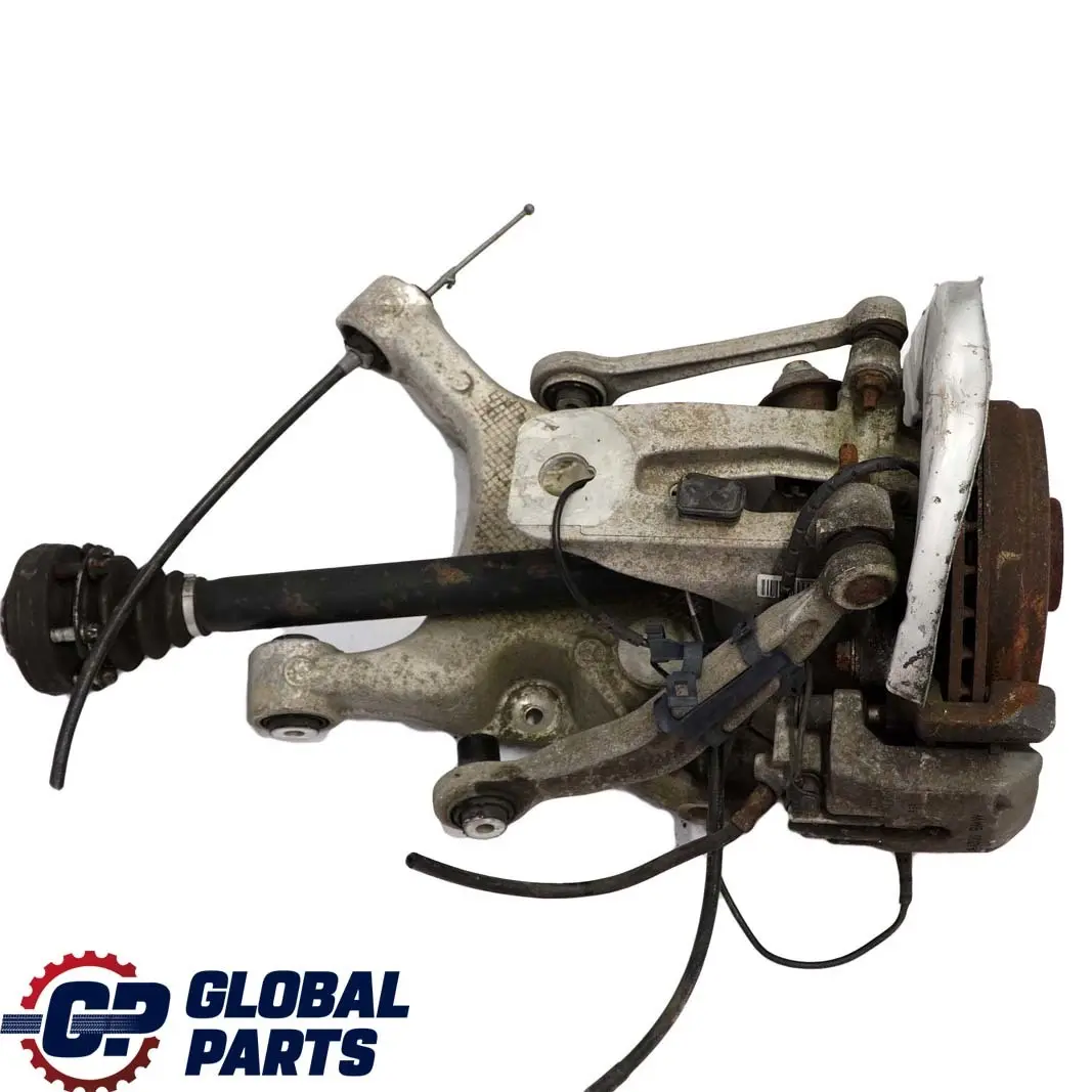 BMW 5 E61 520d M47N2 Eje Salida Trasero Derecho Suspensión Pierna Rueda Portador - SKU 6770924-9 - Número de pieza 6770924