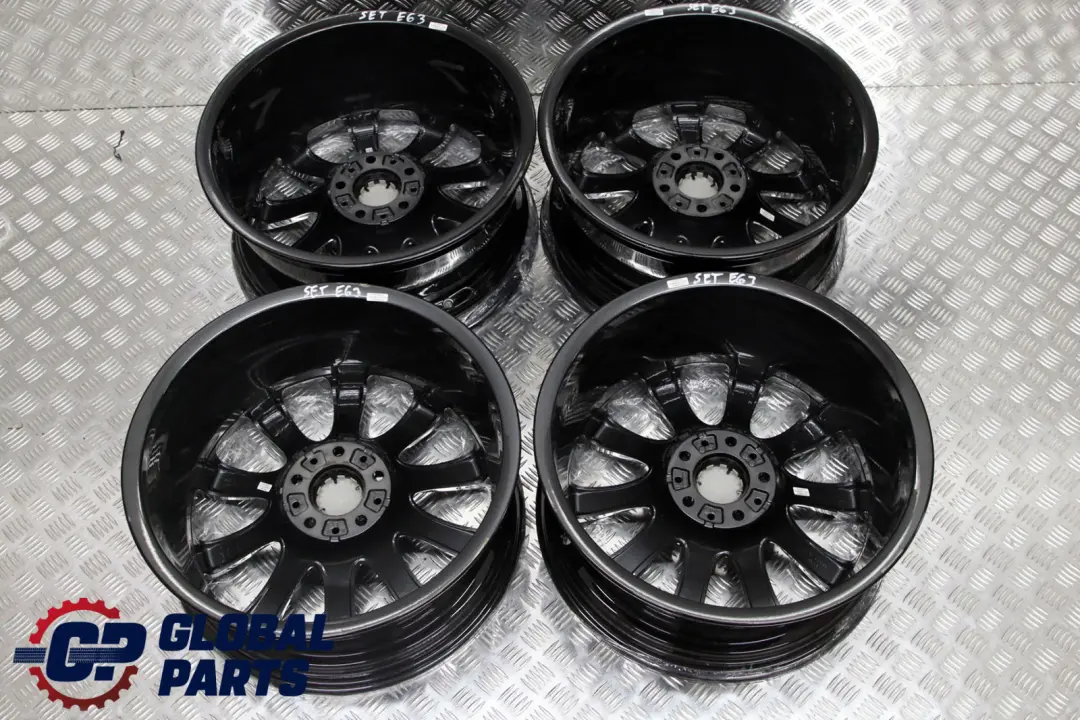 Grey Complete Set 4x Wheel Rim 19" 8,5J 9J Star Spoke 218 to BMW 6 Series E63 E64 with Part number 6770941 6770942 BMW 6 Series E63 E64 Grey Complete Set 4x Wheel Rim 19" 8,5J 9J Star Spoke 218 - SKU 6770941/6770942 - Part number 6770941 6770942