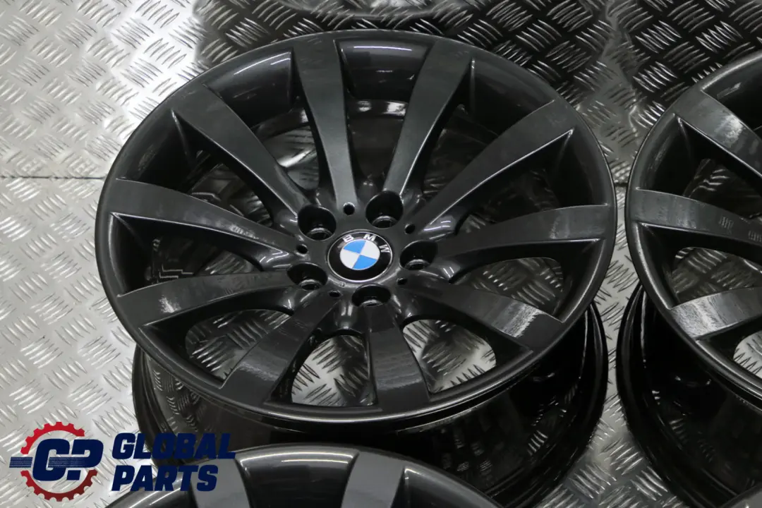 Grey Complete Set 4x Wheel Rim 19" 8,5J 9J Star Spoke 218 to BMW 6 Series E63 E64 with Part number 6770941 6770942 BMW 6 Series E63 E64 Grey Complete Set 4x Wheel Rim 19" 8,5J 9J Star Spoke 218 - SKU 6770941/6770942 - Part number 6770941 6770942