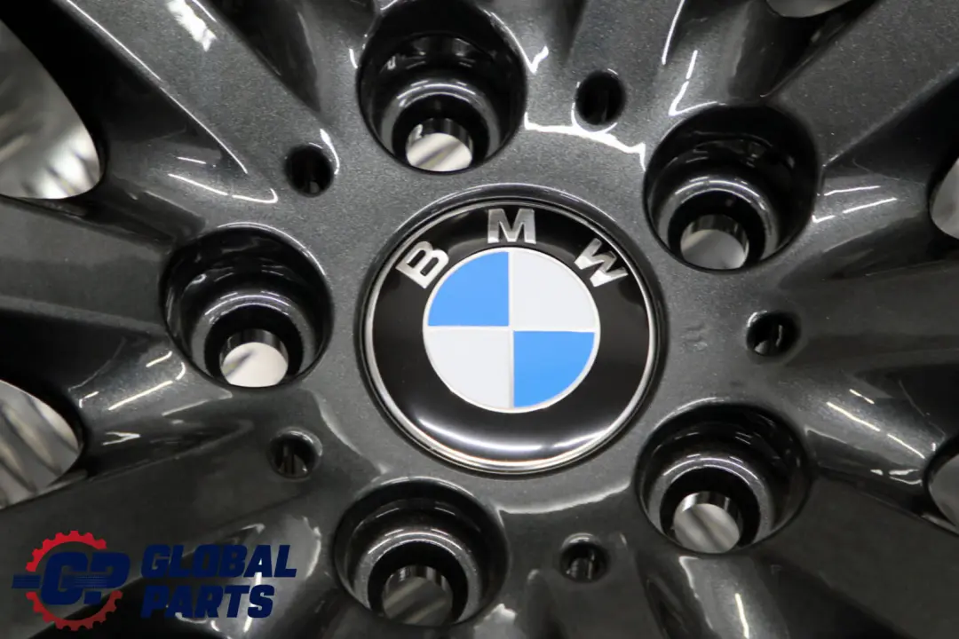 Grey Complete Set 4x Wheel Rim 19" 8,5J 9J Star Spoke 218 to BMW 6 Series E63 E64 with Part number 6770941 6770942 BMW 6 Series E63 E64 Grey Complete Set 4x Wheel Rim 19" 8,5J 9J Star Spoke 218 - SKU 6770941/6770942 - Part number 6770941 6770942